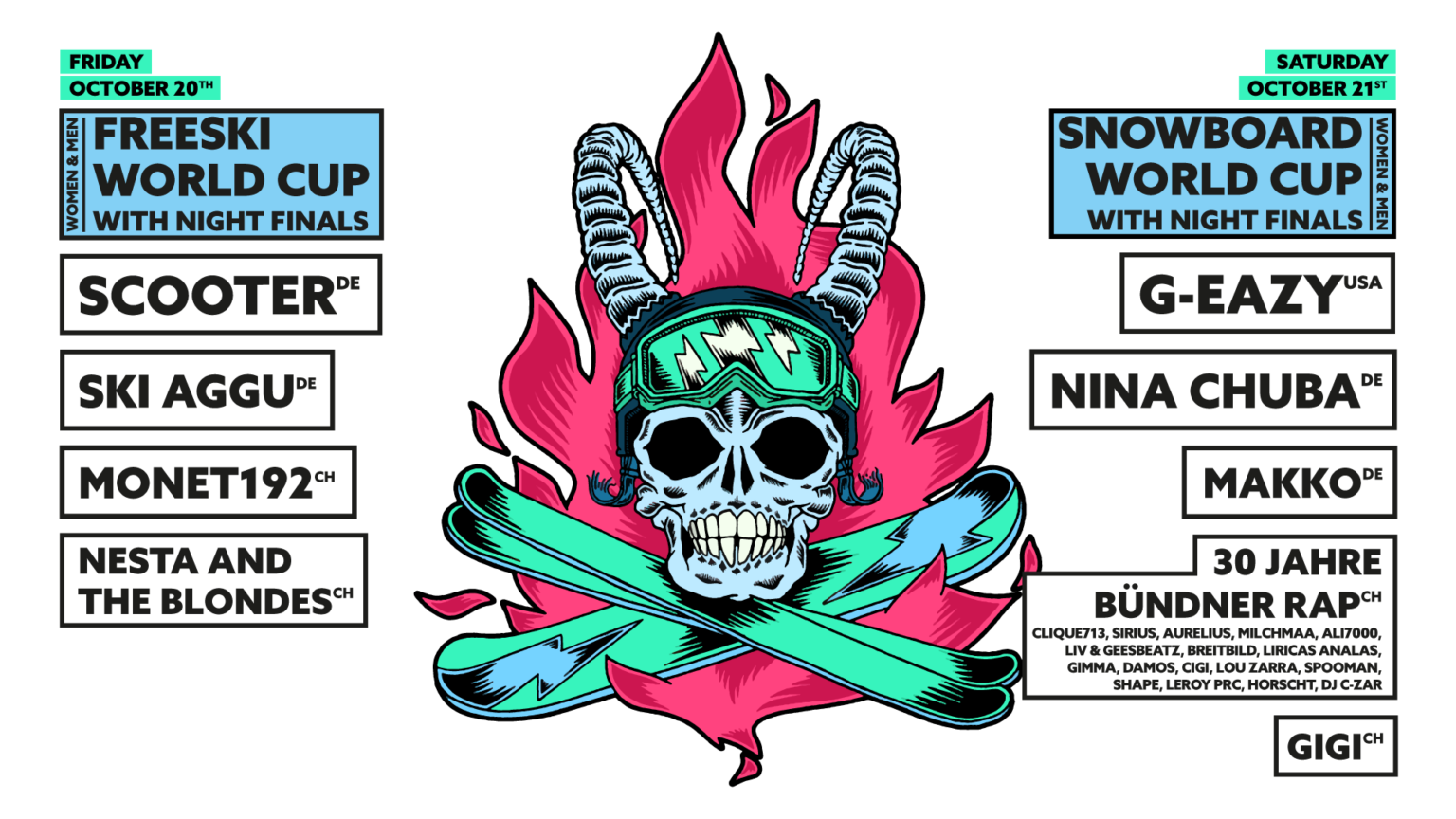 Big Air Chur 2024 18. 19. Oktober